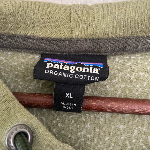 patagonia organic cotton full zip hoodie Sz Xl - Picture 4 of 15
